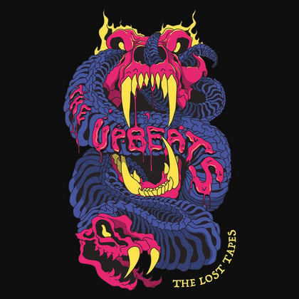 The Lost Tapes album by The Upbeats - Drum and Bass Cover Art