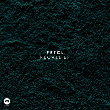 Recall EP album by PRTCL - Drum and Bass Cover Art