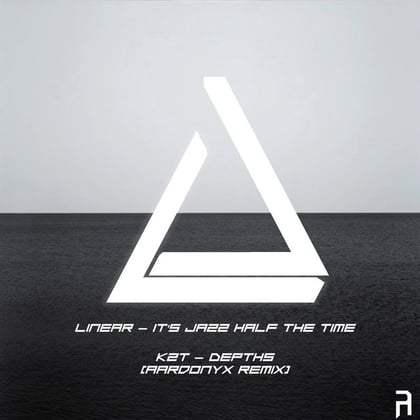 It's Jazz Half The Time / Depths (Aardonyx Remix) album by Linear & K2T - Drum and Bass Cover Art