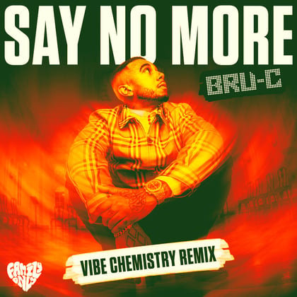 Say No More (Vibe Chemistry Remix) album by Bru-C - Drum and Bass Cover Art