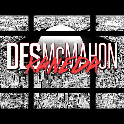 Kaneda album by Des McMahon - Drum and Bass Cover Art