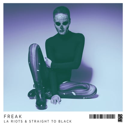 Freak album by LA Riots & Equinox - Drum and Bass Cover Art