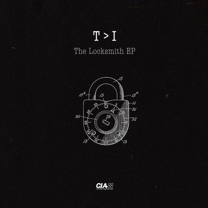The Locksmith EP album by Kolectiv & T>I - Drum and Bass Cover Art
