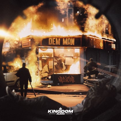 Dem Man album by Medicine - Drum and Bass Cover Art