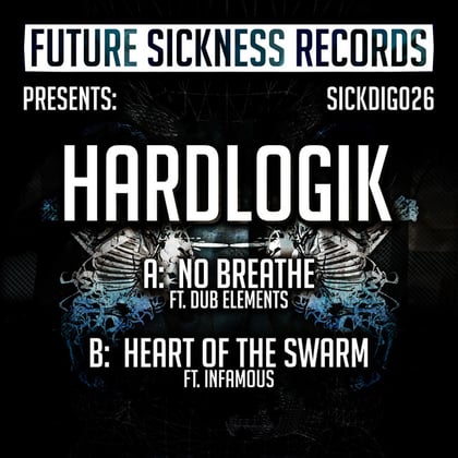 No Breathe / Heart Of The Swarm album by Dub Elements - Drum and Bass Cover Art