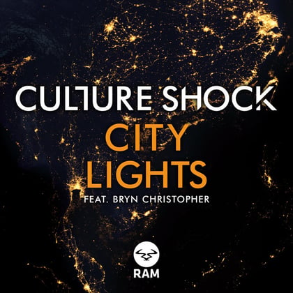City Lights album by Culture Shock - Drum and Bass Cover Art
