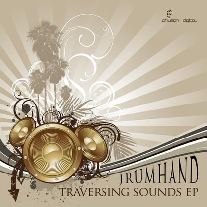 Traversing Sounds album by Jrumhand - Drum and Bass Cover Art