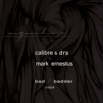 Bad / Badder album by Calibre, DRS & Mark Ernestus - Drum and Bass Cover Art