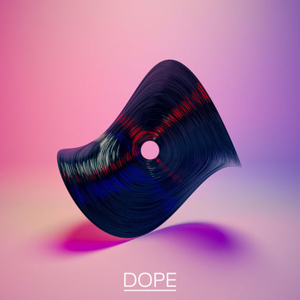 Dope album by SiLi - Drum and Bass Cover Art