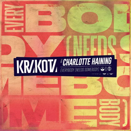 Everybody (Needs Somebody) album by Krakota & Charlotte Haining - Drum and Bass Cover Art