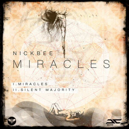 Miracles album by NickBee - Drum and Bass Cover Art