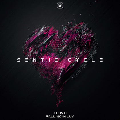 I Luv U / Falling in Luv album by Sentic Cycle - Drum and Bass Cover Art
