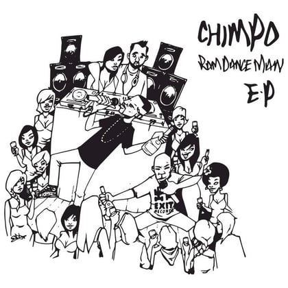 Ram Dance Man EP album by Chimpo - Drum and Bass Cover Art