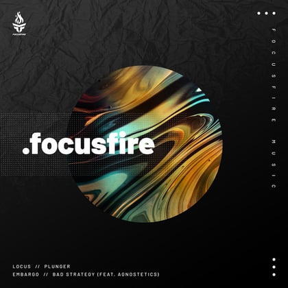 Locus album by Focusfire - Drum and Bass Cover Art