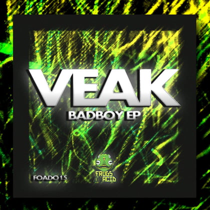 Badboy album by Veak - Drum and Bass Cover Art