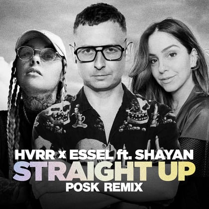 Straight Up (Posk Remix) album by Posk & Stakka - Drum and Bass Cover Art