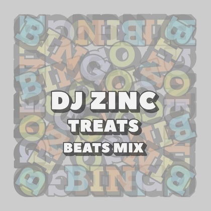 Treats Beats Mix album by DJ Zinc - Drum and Bass Cover Art