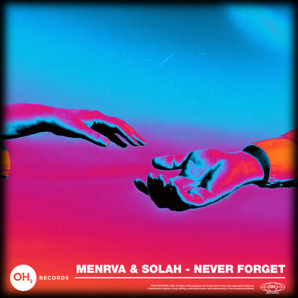 Never Forget album by SOLAH - Drum and Bass Cover Art