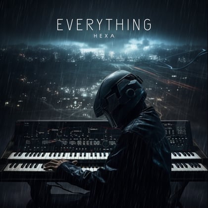 Everything EP album by Hexa - Drum and Bass Cover Art