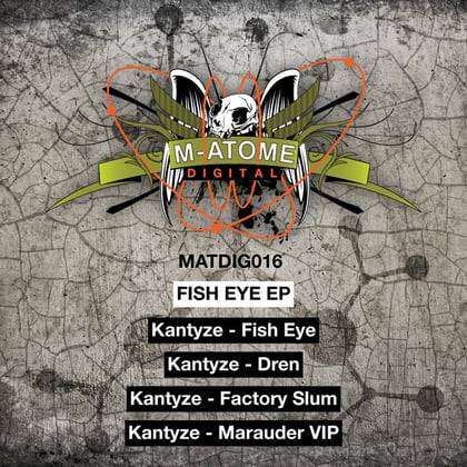 m-Atome Digital 016 album by Kantyze - Drum and Bass Cover Art