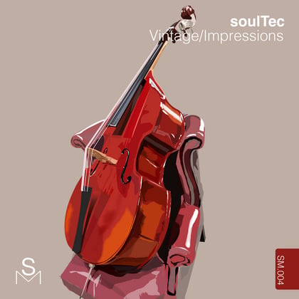 Vintage / Impressions album by Soultec - Drum and Bass Cover Art