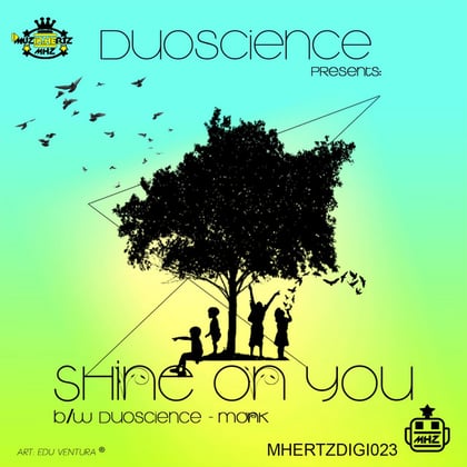 Shine on You / Monk album by Duoscience - Drum and Bass Cover Art
