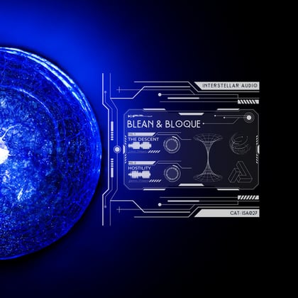 The Descent / Hostility album by Blean & Bloque - Drum and Bass Cover Art