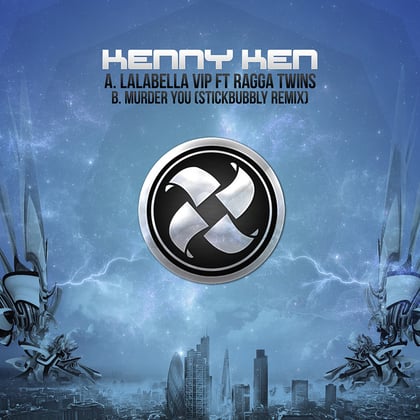 Lalabella VIP album by Kenny Ken & Ragga Twins - Drum and Bass Cover Art