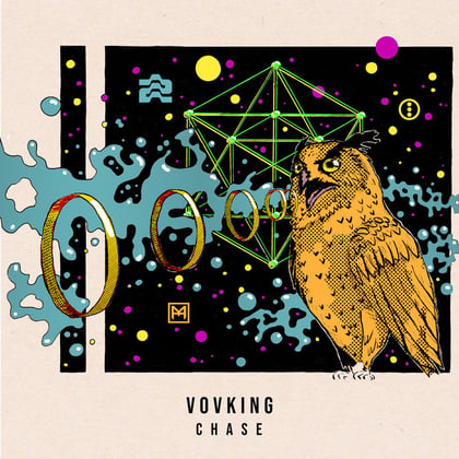 Chase album by VovKING - Drum and Bass Cover Art