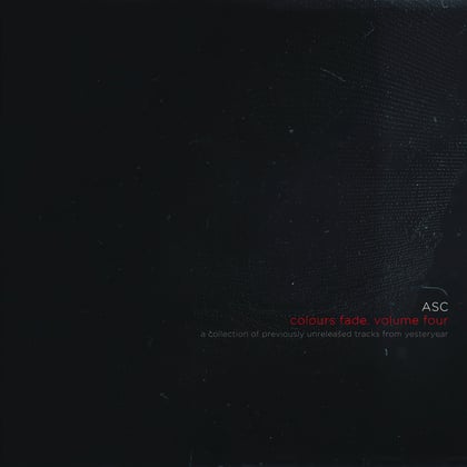 Colours Fade, Vol. 4 album by ASC - Drum and Bass Cover Art