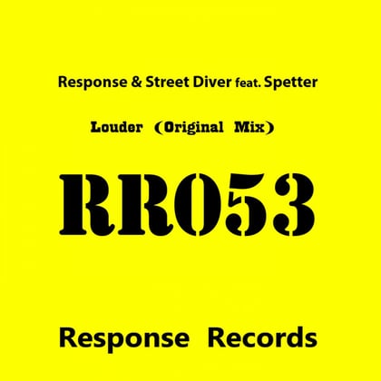 Louder! album by Response, Street Diver & Spetter - Drum and Bass Cover Art