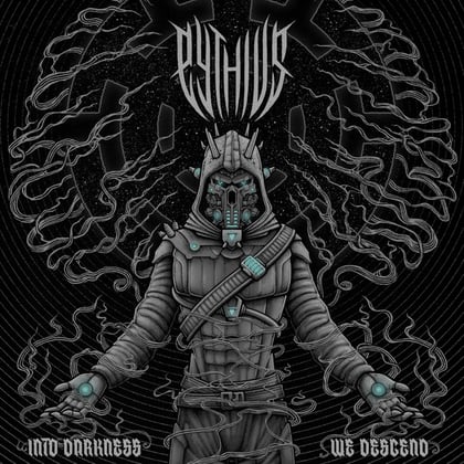 Descend album by Pythius - Drum and Bass Cover Art