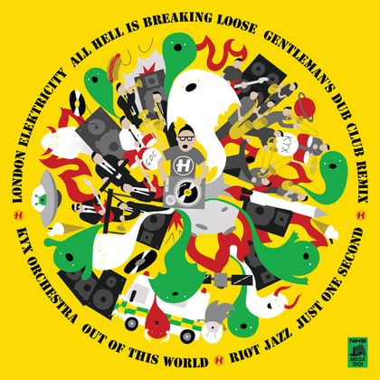 All Hell Is Breaking Loose (Gentleman's Dub Club Remix) album by S.P.Y & London Elektricity - Drum and Bass Cover Art