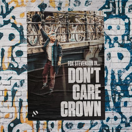 Don't Care Crown album by Fox Stevenson - Drum and Bass Cover Art
