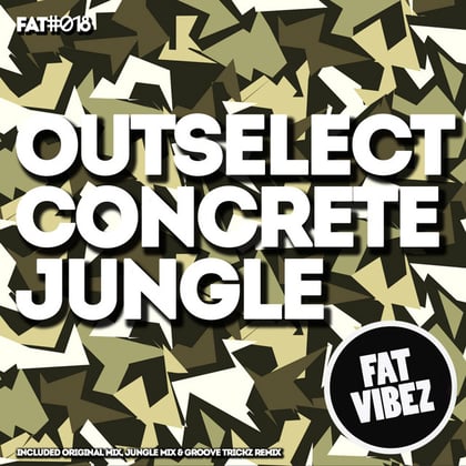 Concrete Jungle album by Outselect - Drum and Bass Cover Art