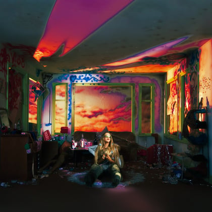 InHer Room album by Charlotte Plank - Drum and Bass Cover Art
