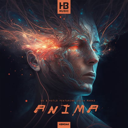 Anima album by Kutlo - Drum and Bass Cover Art