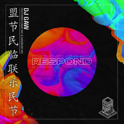 Respond album by DJ Gaw, Camo MC & Madrush MC - Drum and Bass Cover Art