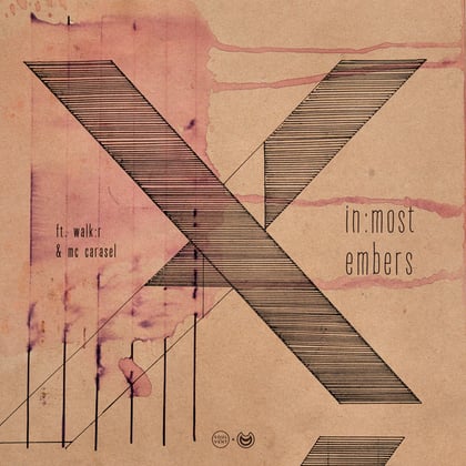 Embers album by In:Most - Drum and Bass Cover Art