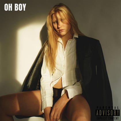 oh boy album by Laura LeRoy - Drum and Bass Cover Art