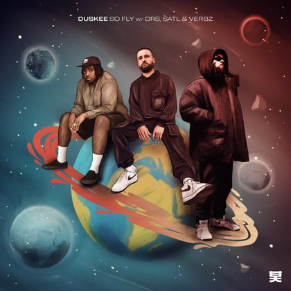 So Fly album by Duskee, DRS & Satl - Drum and Bass Cover Art