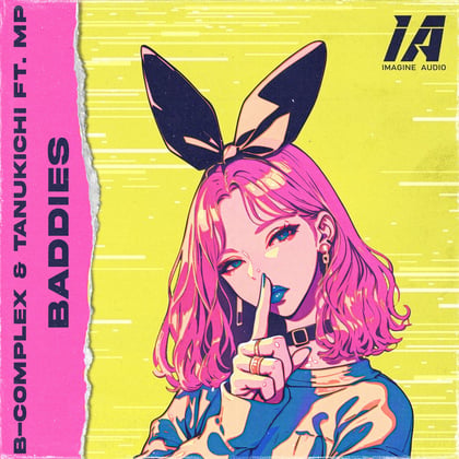 Baddies album by B-complex & Tanukichi - Drum and Bass Cover Art