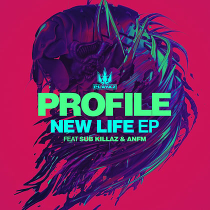 New Life EP album by AC13, Profile, Sub Killaz & ANFM - Drum and Bass Cover Art