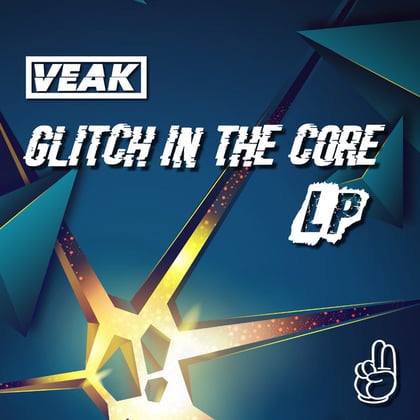 Glitch In The Core LP album by Veak - Drum and Bass Cover Art