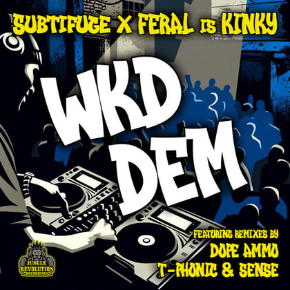 WKD Dem album by Subtifuge - Drum and Bass Cover Art