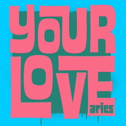 Your Love album by Aries - Drum and Bass Cover Art