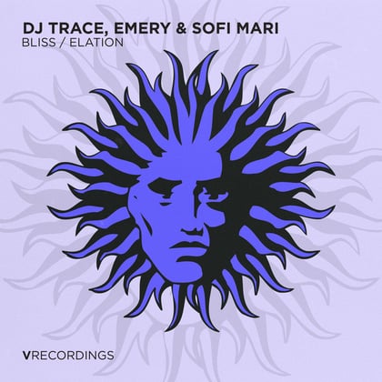Bliss / Elation album by DJ Trace - Drum and Bass Cover Art