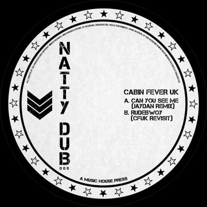 The Remixes Pt 1 album by Cabin Fever Uk - Drum and Bass Cover Art