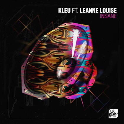 Insane album by Kleu - Drum and Bass Cover Art