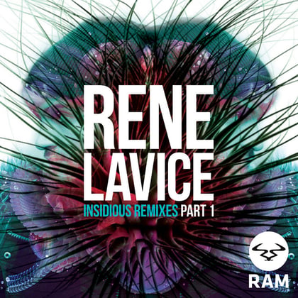 Insidious Remixes, Pt. 1 album by René LaVice - Drum and Bass Cover Art